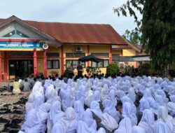 Kapolsek Sawang Ajak Siswa Baru SMA Negeri 1 Sawang Jauhi Narkoba dan Kenakalan Remaja