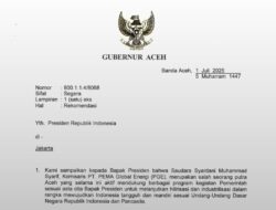 Mualem Kirim Surat ke Presiden, Rekomendasikan Teungku Jamaica Masuk Kabinet
