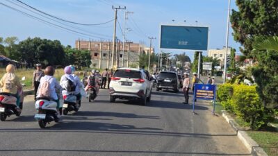 Operasi Patuh Seulawah 2025, Puluhan Pelanggar Terjaring di Jalan Merdeka Barat Lhokseumawe