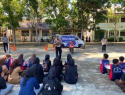 Operasi Patuh Seulawah : Satlantas Polres Lhokseumawe Kenalkan Safety Riding, Ini Manfaatnya bagi Pelajar