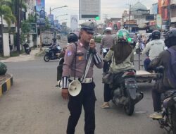Satlantas Polres Lhokseumawe Gencarkan Penyuluhan Keliling dalam Rangka Operasi Patuh Seulawah 2025