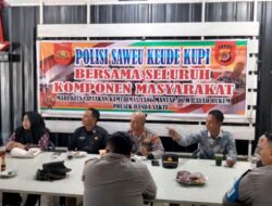 Kapolsek Banda Sakti Saweu Keude Kupi, Ajak Warga Perangi Narkoba dan Jaga Kamtibmas di Tumpok Teungoh