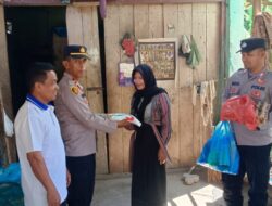 Kapolsubsektor Banda Baro Salurkan Sembako Jumat Berkah untuk Warga Kurang Mampu
