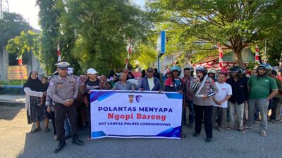 Ops Patuh Seulawah 2025, Satlantas Bangun Kedekatan Lewat Ngopi Bersama