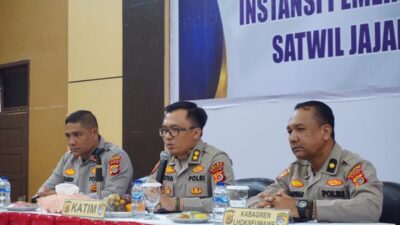 Polda Aceh Gelar Evaluasi Kinerja AKIP 2025 di Polres Lhokseumawe