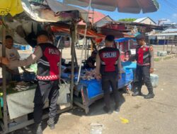 Polres Lhokseumawe Intensifkan Patroli Presisi di Pasar Tradisional, Cegah Aksi Kriminalitas