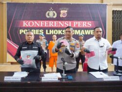 Polres Lhokseumawe Tangkap Terduga Pelaku Pembakaran Rumah di Aceh Utara, Sita Senpi Rakitan