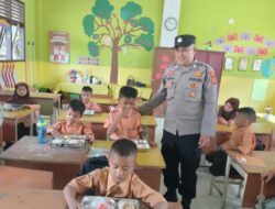 Polsek Muara Dua Amankan Jalannya Program Makan Bergizi Gratis untuk Ribuan Penerima