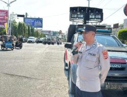 Sat Binmas Polres Lhokseumawe Gelar Himbauan Kamtibmas, Ajak Warga Patuhi Syariat Islam di Ruang Publik