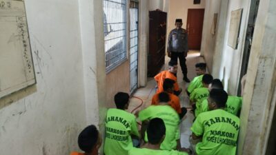 Polres Lhokseumawe Gelar Bimbingan Rohani bagi Tahanan, Dorong Perubahan ke Arah Lebih Baik