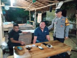 Polsek Syamtalira Bayu Gelar Patroli Dialogis Cegah Gangguan Kamtibmas di Malam Hari