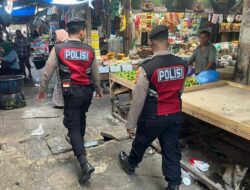 Polres Lhokseumawe Tegas Amankan Pasar, Pelaku Kejahatan Tak Diberi Ruang
