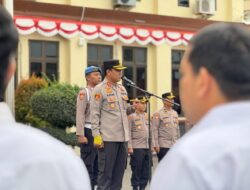 Kapolres Lhokseumawe Tekankan Profesionalisme dan Pelayanan Cepat kepada Masyarakat