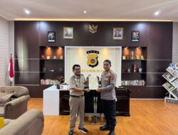 Kapolres Lhokseumawe Sambut Kunjungan Silaturahmi Kepala BPN Kota Lhokseumawe