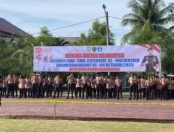 Danton Wanita dari Peusangan Selatan Tunjukkan Kepemimpinan Tangguh di Lomba Baris-Berbaris Kodim 0111 Bireuen
