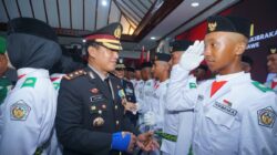 Kapolres Lhokseumawe Hadiri Pengukuhan Paskibra, Dukung Semangat Nasionalisme Pemuda