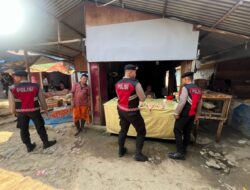 Polres Lhokseumawe Intensifkan Patroli Humanis di Pasar Tradisional