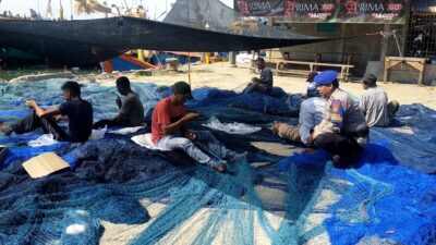 Sat Pol Airud Polres Lhokseumawe Gelar Patroli Dialogis di PPI Pusong Lama
