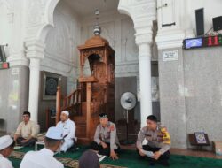 Kapolsek Muara Dua Hadiri Yasinan dan Doa Bersama Peringati HUT ke-80 RI