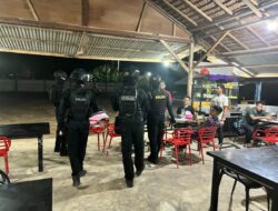Team Star Reborn Polres Lhokseumawe Patroli Malam, Jaga Kamtibmas Kondusif
