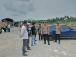 Polres Lhokseumawe Lakukan Pengecekan Persiapan Event Aceh Perkusi 2025 di Samudera Pasai