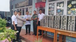 Kapolsek Dewantara Hadiri Launching Program Makan Bergizi Gratis untuk Ribuan Siswa