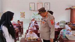 Kapolsek Muara Batu Hadiri Launching Program Makan Bergizi Gratis