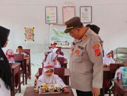 Kapolsek Muara Batu Hadiri Launching Program Makan Bergizi Gratis