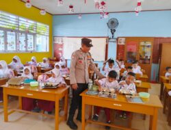 Polisi Kawal Pembagian Makan Bergizi Gratis untuk Ribuan Siswa di Dewantara