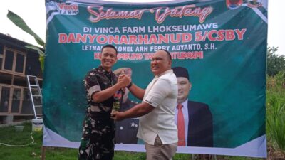 Vinca Farm Jadi Percontohan, Danyonarhanud 5/CSBY Apresiasi Program Ketahanan Pangan