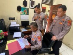 Siwas Polres Lhokseumawe Audit Kinerja di Polsek Muara Satu