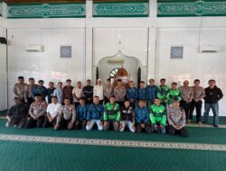 Polres Lhokseumawe dan Ojek Online Gelar Sholat Ghoib Untuk Almarhum Affan Kurniawan