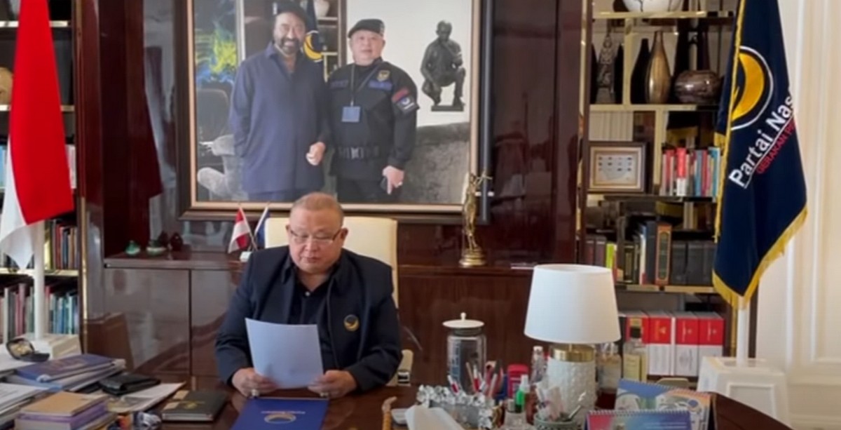 Sekretaris Jenderal Partai NasDem, Hermawi F. Taslim