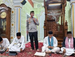 Zikir Bersama, Kapolres Lhokseumawe Ajak Jamaah Doakan Kota Tetap Aman dan Damai