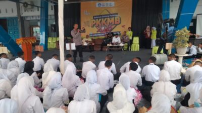 Kapolsek Muara Dua Ajak Mahasiswa Baru UNBP Jadi Garda Terdepan Menangkal Radikalisme