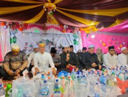 Hadiri Maulid, Kapolres Lhokseumawe Disambut Antusias Warga Lhok Mon Puteh