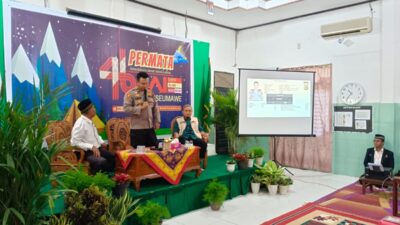 Kabag Ops Polres Lhokseumawe Jadi Pemateri Siskamtibmas pada Perkemahan Cinta Alam Indonesia