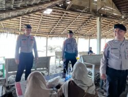 Hadir di Tengah Wisatawan, Polisi Kawal Keamanan Pantai Ujung Blang