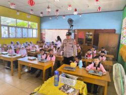 Polisi Kawal Pembagian Makan Bergizi Gratis untuk 2.605 Siswa di Dewantara