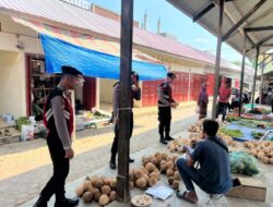 Polres Lhokseumawe Intensifkan Patroli di Pasar Tradisional, Jamin Keamanan Warga