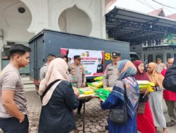 Polres Lhokseumawe Gelar Gerakan Pangan Murah, Kapolres: Upaya Jaga Stabilitas Harga untuk Masyarakat