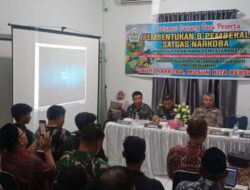 Pembentukan Satgas Narkoba Gampong Jawa Baru Kota Lhokseumawe