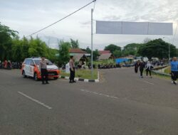 Polisi Jaga Waduk Pusong, Warga Tenang Berolahraga di Akhir Pekan