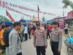 Polisi Amankan Jalan Santai September Ceria di Muara Dua
