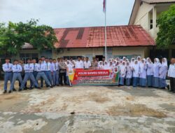 Kapolsek Banda Sakti Pimpin Upacara di MAN Lhokseumawe, Ingatkan Pelajar Jauhi Kenakalan Remaja