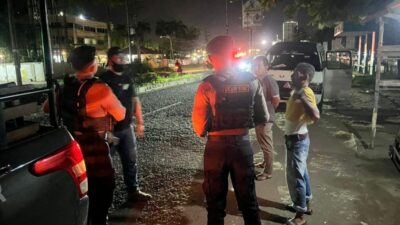 Patroli Presisi Polres Lhokseumawe, Polisi Ajak Warga Aktif Jaga Kamtibmas