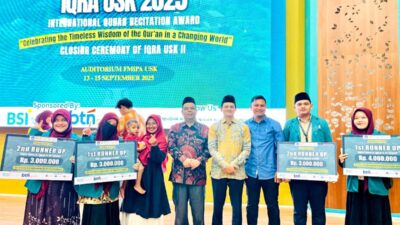 IQRA-USK 2025 Jadi Ajang Bergengsi, Mahasiswa UIN Sultanah Nahrasiyah Tembus Podium Internasional