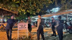 Patroli Presisi, Polisi Hadirkan Rasa Aman di Malam Lhokseumawe