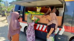 Polres Lhokseumawe Gelar Gerakan Pangan Murah, Warga Antusias Belanja Beras SPHP