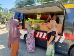 Polres Lhokseumawe Gelar Gerakan Pangan Murah, Warga Antusias Belanja Beras SPHP